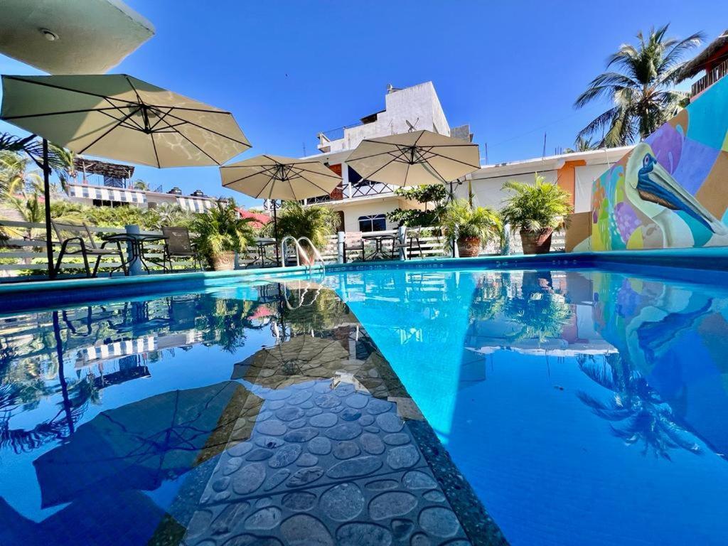 פוארטו אסקונדידו Casa Piedra Parada מראה חיצוני תמונה